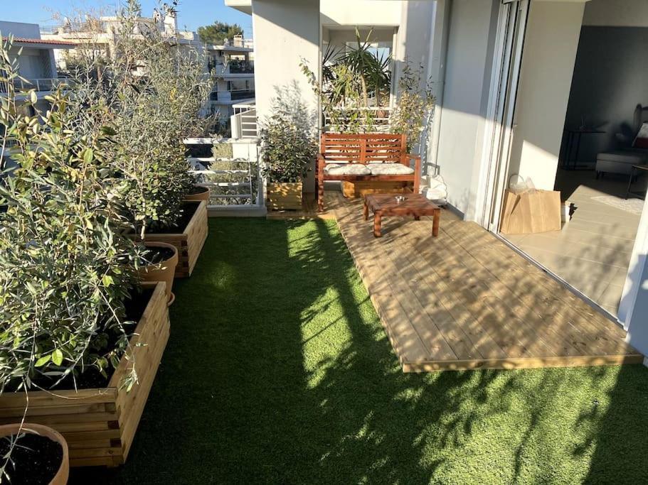 Spacious And Sunkissed 3Br & 2 Bathrooms Apartment Athens Exterior photo