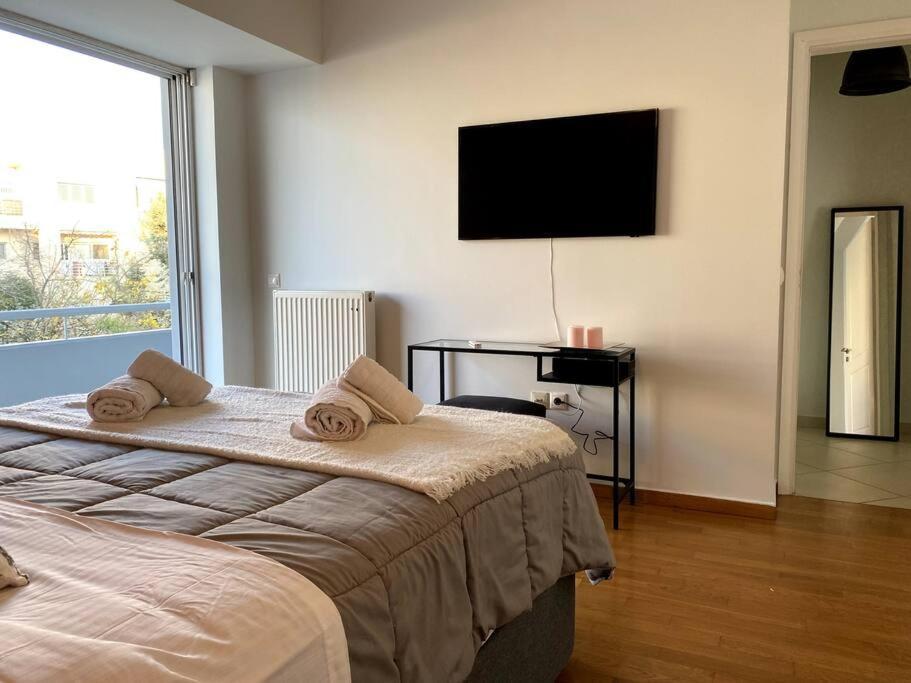 Spacious And Sunkissed 3Br & 2 Bathrooms Apartment Athens Exterior photo