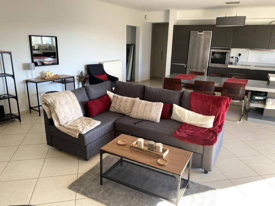 Spacious And Sunkissed 3Br & 2 Bathrooms Apartment Athens Exterior photo